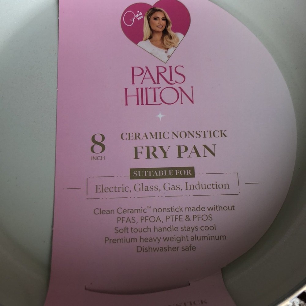 Paris Hilton Purple Ceramic Nonstick 8” Fry Pan - Picture 2 of 6